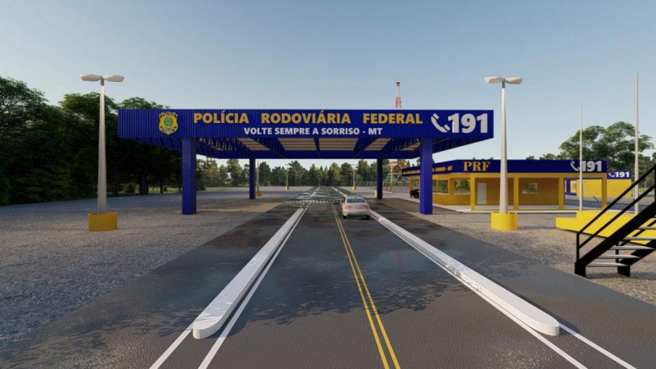 Prefeito sanciona lei que permite a construção da cobertura da PRF de Sorriso