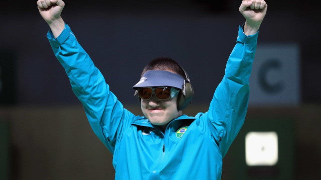 Felipe Wu é medalha de bronze no tiro esportivo no Pan 2023