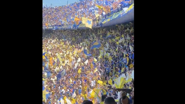 Bombonera vira ‘loucura’ e o ambiente do Boca-River é arrepiante
