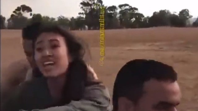 Vídeo mostra momento em que casal é raptado de festival na Faixa de Gaza