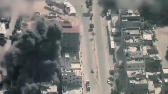 Israel divulga imagens da ofensiva na Faixa de Gaza