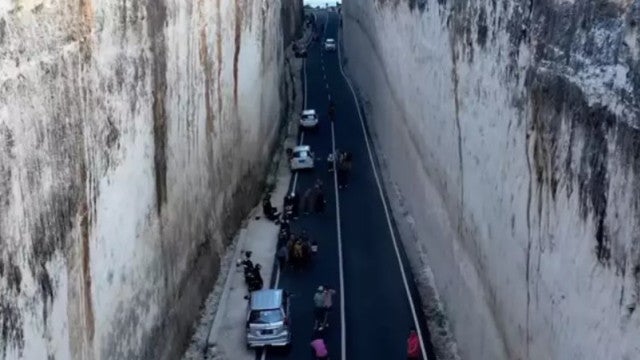 Estrada "impressionante" de Bali se torna viral (e controversa)