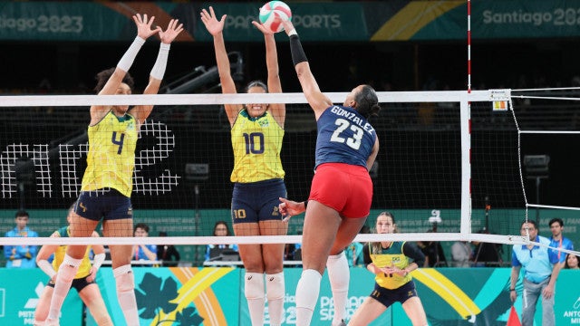 Vôlei: Brasil é dominado por dominicanas e fica com a prata no Pan 2023