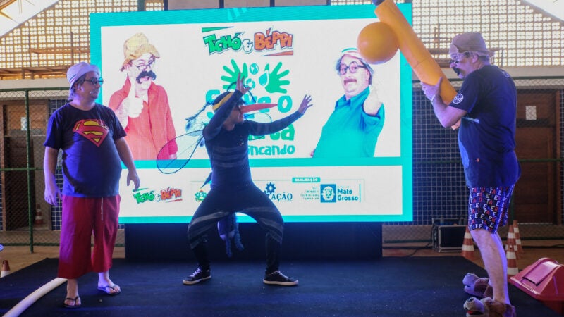 Peça “Salve o Planeta Brincando” será apresentada a estudantes de Matupá nesta terça-feira
