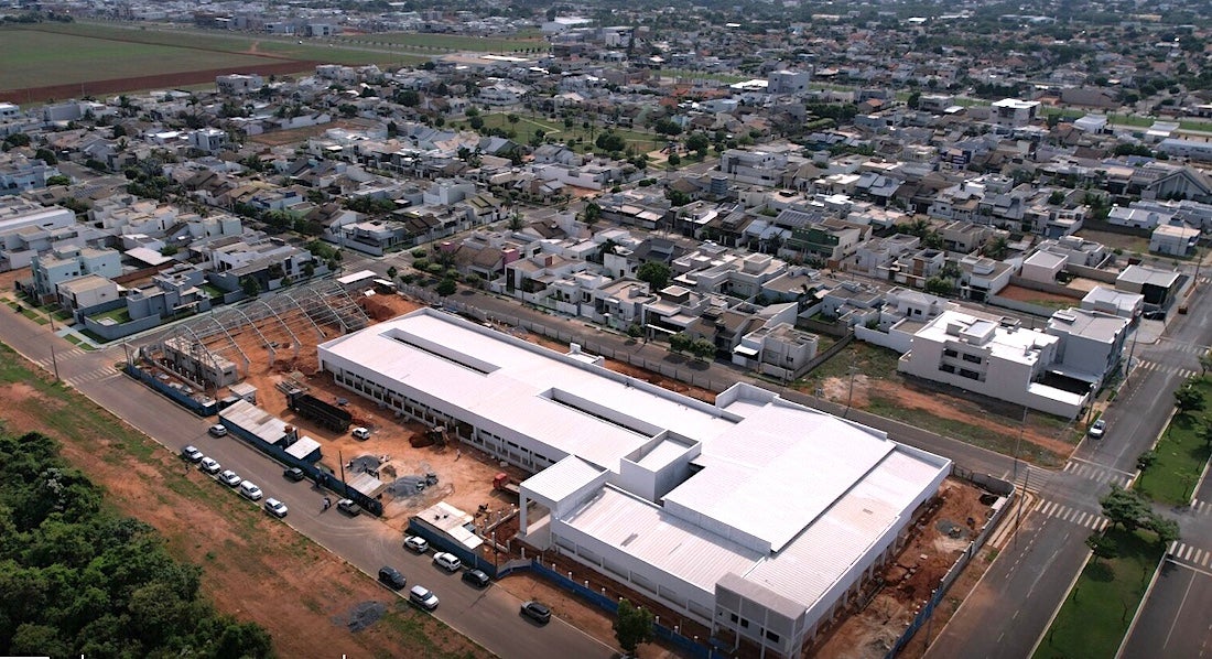 Nova Mutum: prefeito inspeciona obra de moderna escola com investimentos de R$ 11 milhões e fica pronta para próximo ano letivo