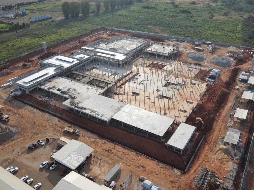 Governo do Estado executa 30% de obra de hospital regional no Nortão