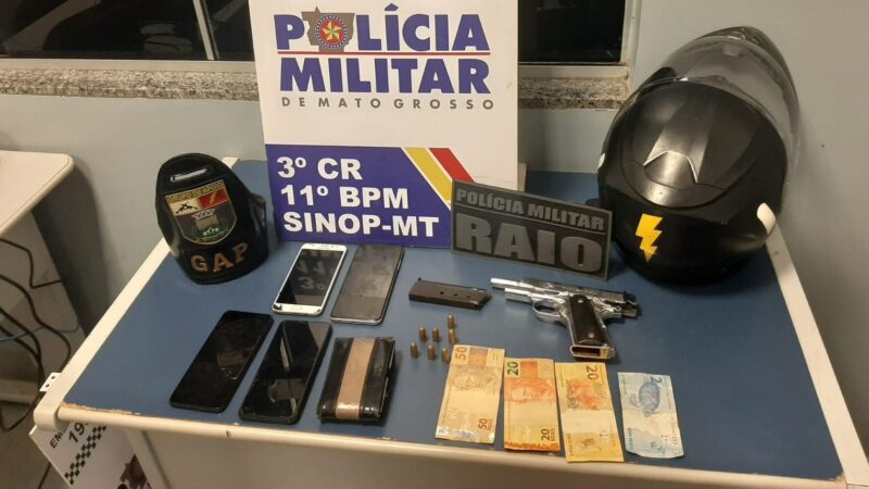 PM frusta tentativa de homicídio e prende integrantes de organização criminosa