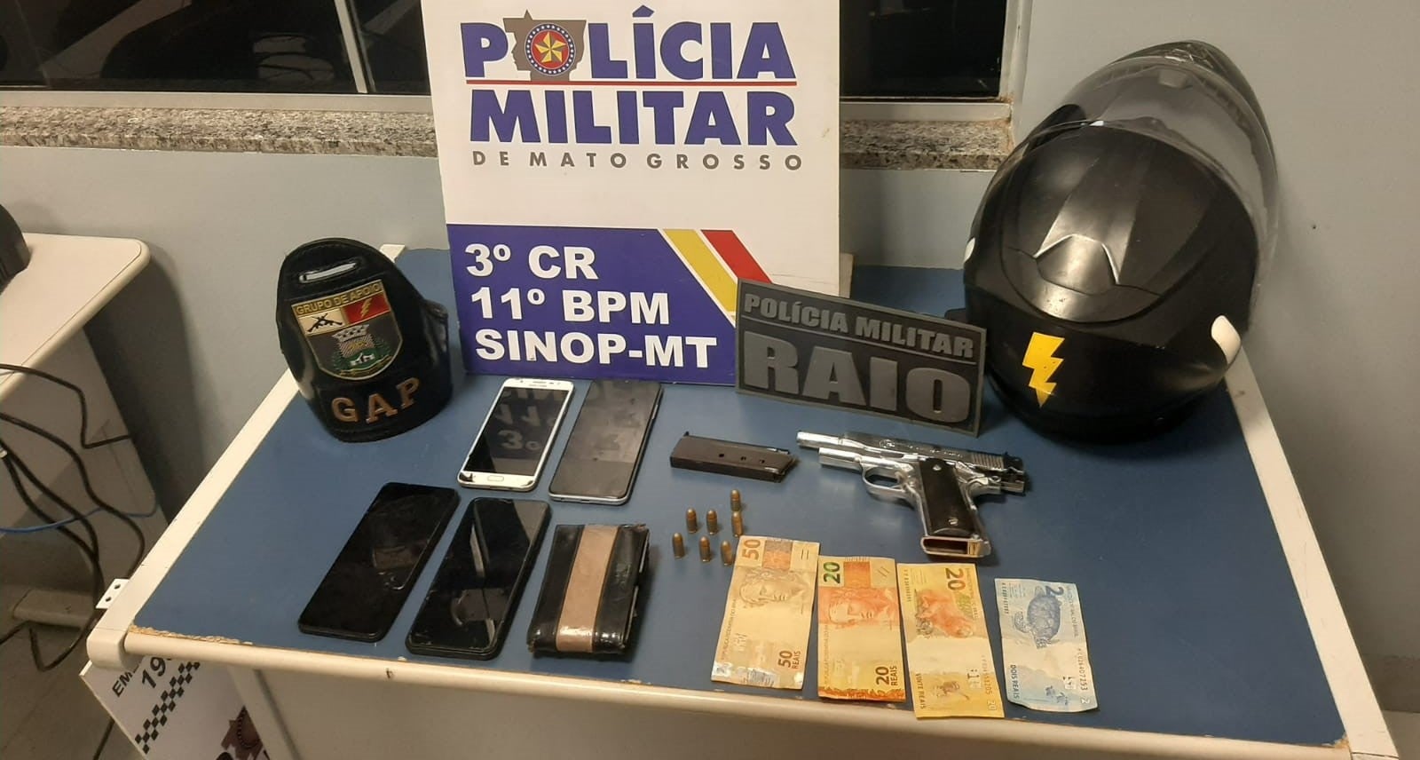 PM frusta tentativa de homicídio e prende integrantes de organização criminosa