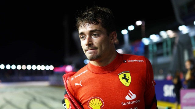 Leclerc faz melhor tempo em 2º treino livre marcado por paralisações no GP de Abu Dabi
