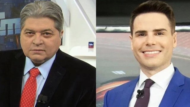 Datena e Bacci trocam indiretas ao vivo por causa de chuva em São Paulo: ‘É chororô’