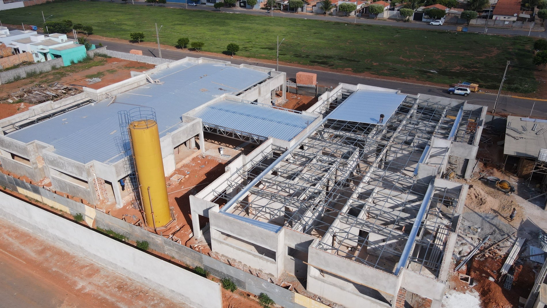 Obra de escola municipal está 32% executada em Lucas do Rio Verde  