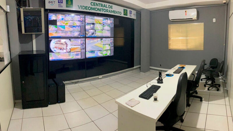 Central com mais de 100 câmeras de segurança em Nova Mutum deve entrar em funcionamento mês que vem