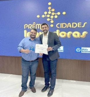 Guarantã do Norte recebe prêmio Cidades Inovadoras
