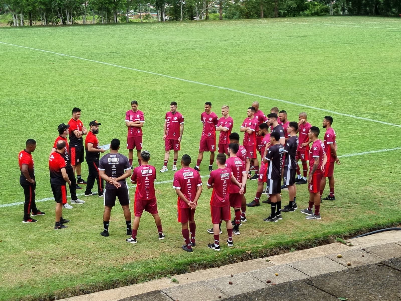 Elenco do União se apresenta e inicia preparação para temporada 2024