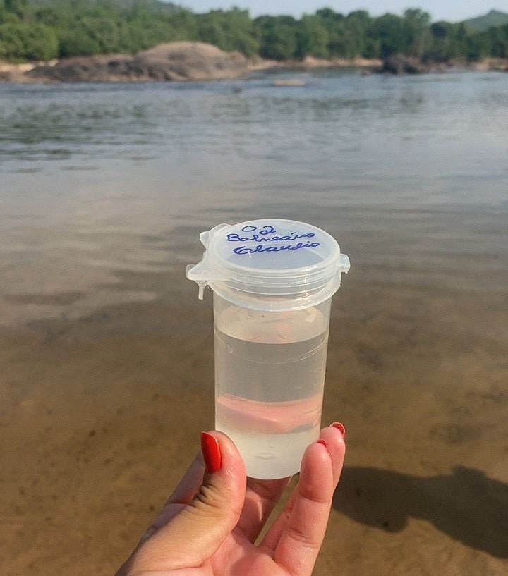 Sena avaliou qualidade da água para recreação primária dos balneários de Guarantã do Norte