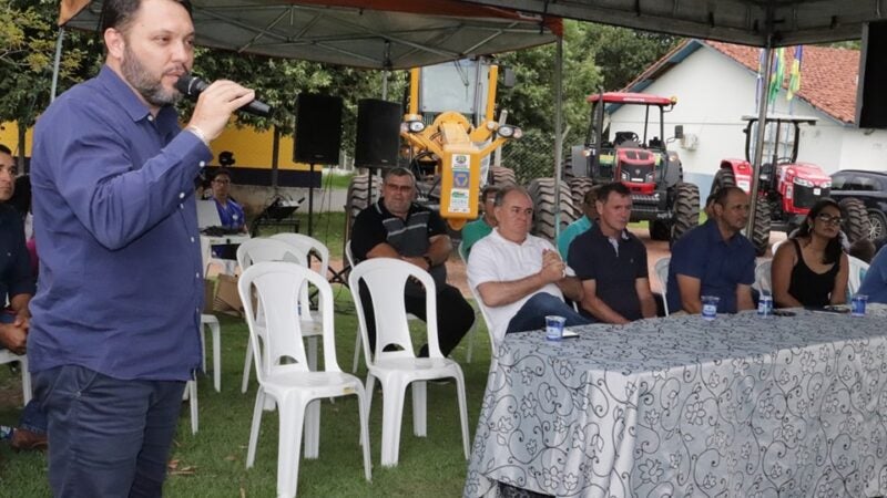 Presidente Valcimar destaca parcerias e ressalta que a Agricultura Familiar é um dos fortes pilares da economia do município