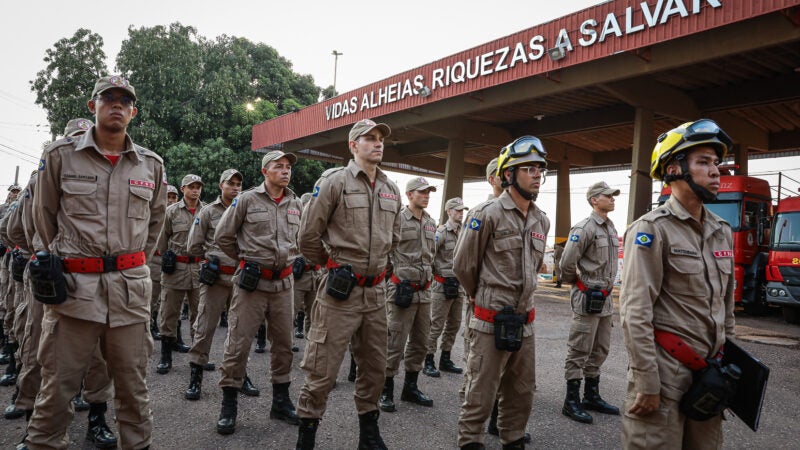 MT tem 114 alunos em formação para atuarem como soldados e oficiais do Corpo de Bombeiros