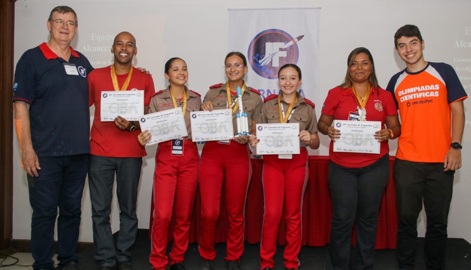 Estudantes de Alta Floresta conquistam 7 medalhas em olimpíada de astronomia e astronáutica no RJ