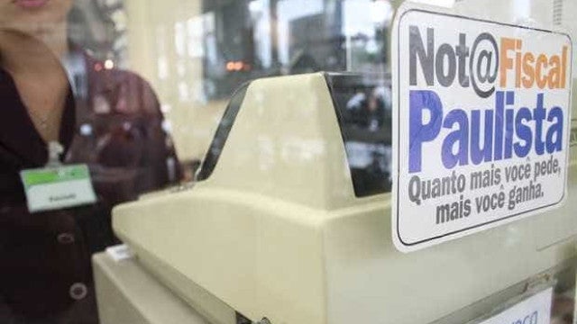 Nota Fiscal Paulista vai liberar R$ 37,1 milhões em crédito