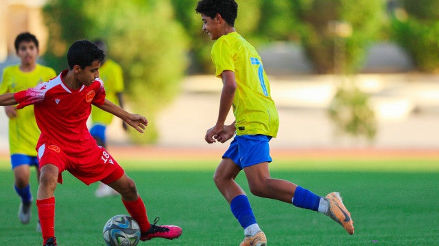 Cristianinho, filho de CR7, volta a marcar pelos sub-13 do Al Nassr