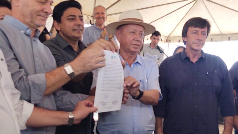 Prefeito lança obra do hospital municipal de Sinop; investimento de R$ 42 milhões