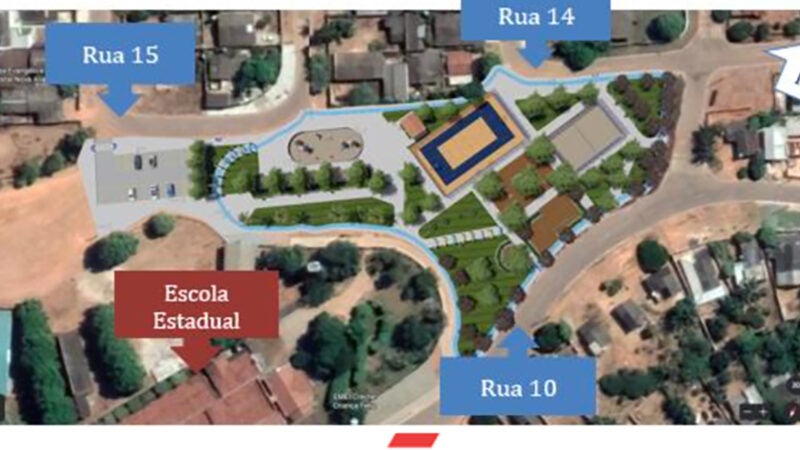 Prefeitura construirá praça em Matupá com mais de R$ 2 milhões em investimentos