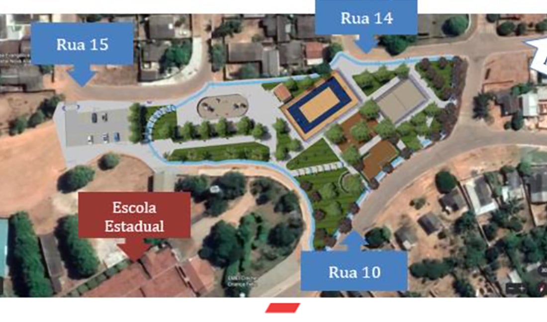 Prefeitura construirá praça em Matupá com mais de R$ 2 milhões em investimentos