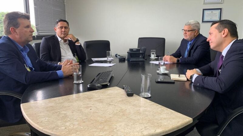 Prefeito e secretário discutem em Brasília outorga do aeroporto e ampliação de voos em Sorriso