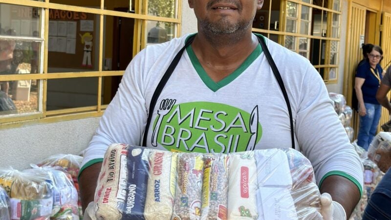 Sesc Mesa Brasil distribui 820 toneladas de alimentos a instituições sociais em 2023