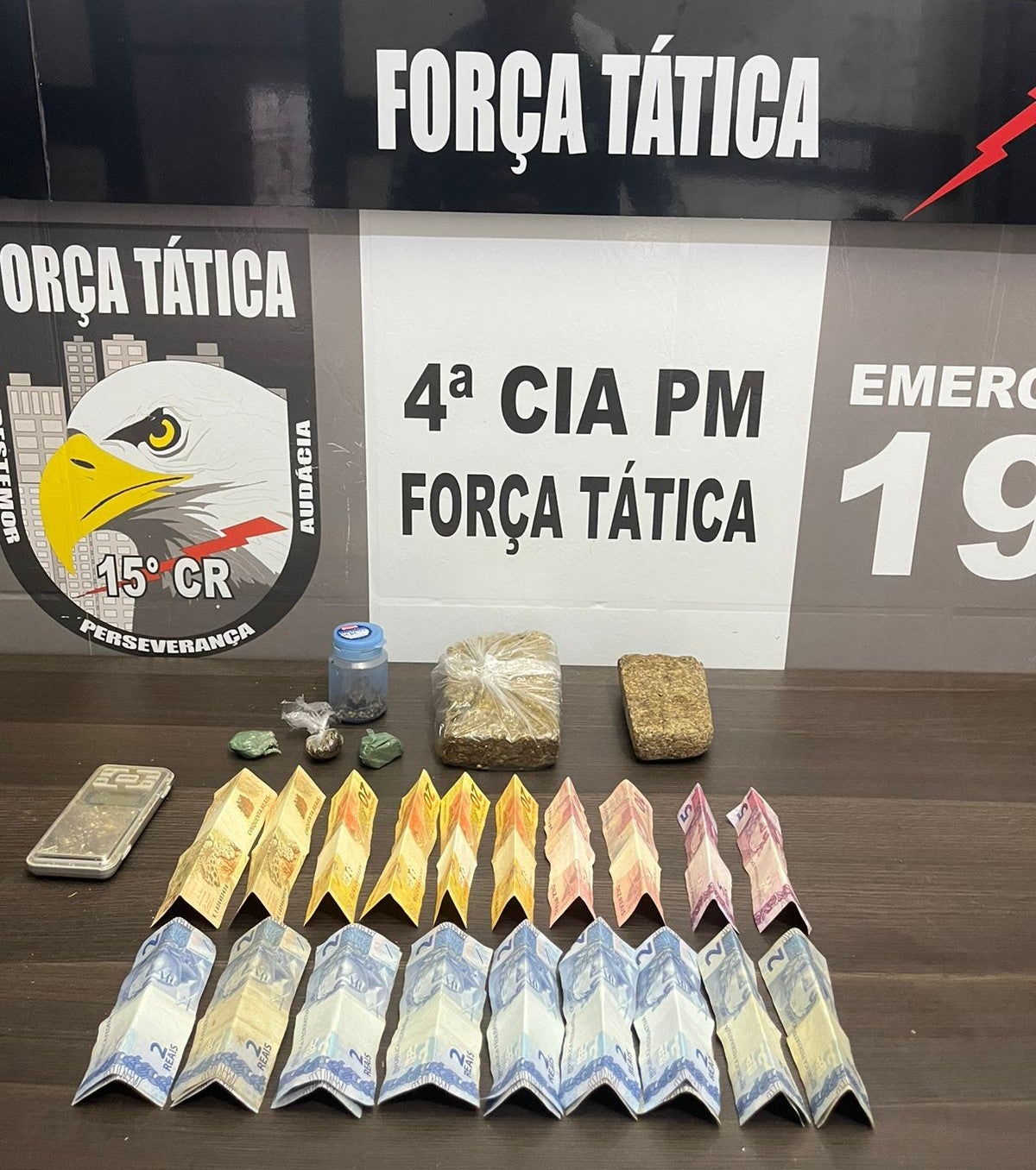 Força Tática de Guarantã do Norte prende homem com grande porção de droga