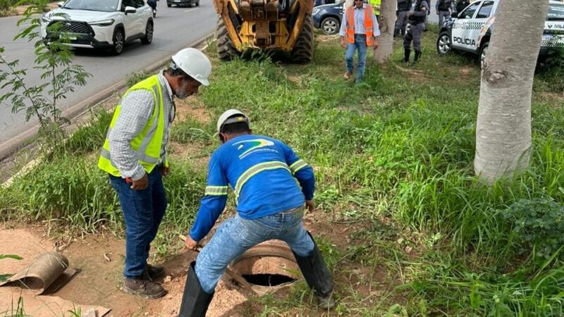 Começam obras do ônibus rápido em avenida de Cuiabá