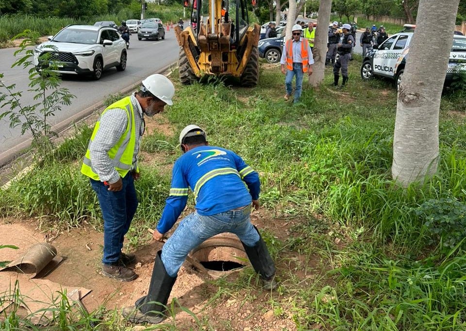 Começam obras do ônibus rápido em avenida de Cuiabá
