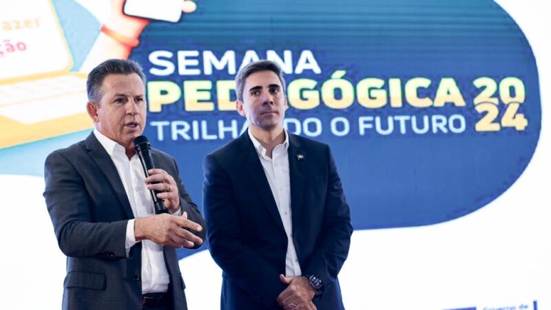 Governador de MT afirma que educação é “prioridade” e promete mais investimentos