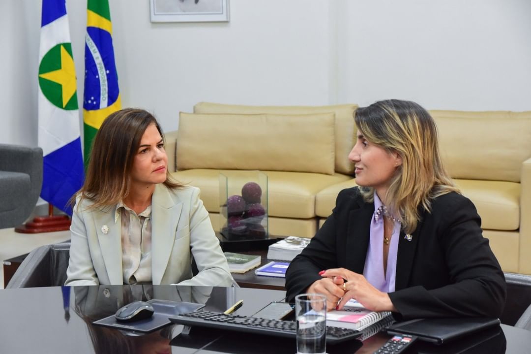 Embaixatriz da Síria visita Mato Grosso e conhece projetos sociais idealizados pela primeira-dama