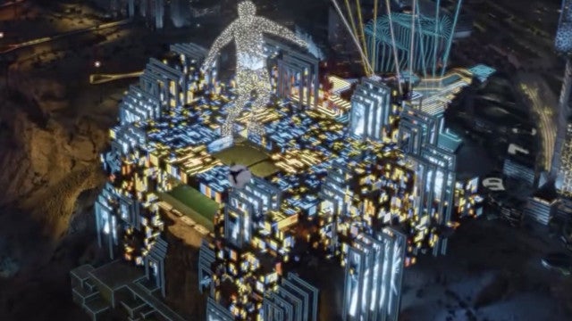 Arábia Saudita apresenta estádio futurista para Copa do Mundo de 2034