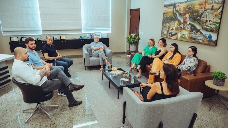 Prefeito recebe vice-governador e cobra Delegacia da Mulher em Lucas do Rio Verde