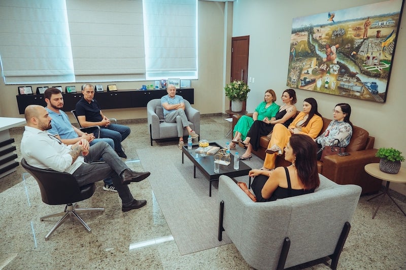 Prefeito recebe vice-governador e cobra Delegacia da Mulher em Lucas do Rio Verde