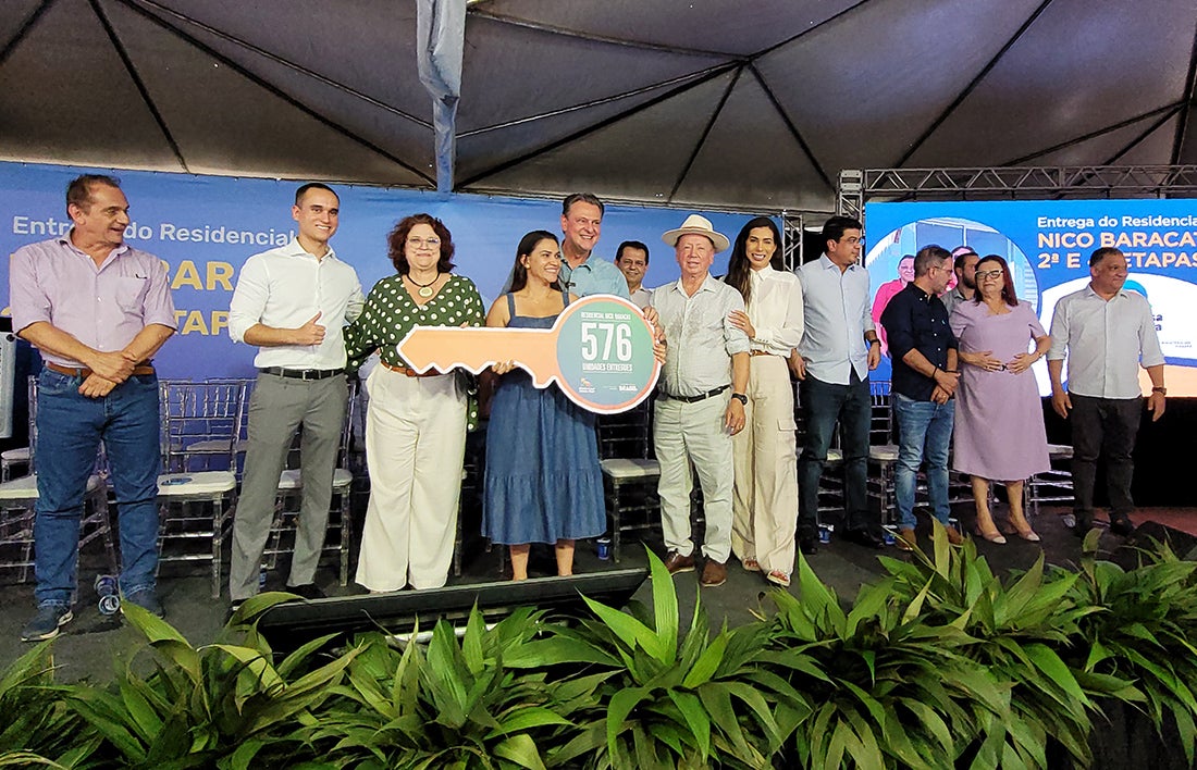 Sinop: 1ª etapa do residencial Nico Baracat com 576 apartamentos é entregue para famílias