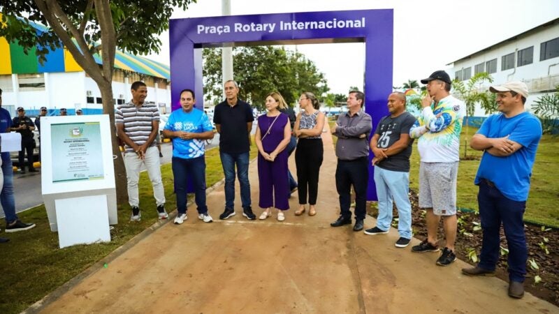 Obras de revitalização de parque em Lucas do Rio Verde é entregue