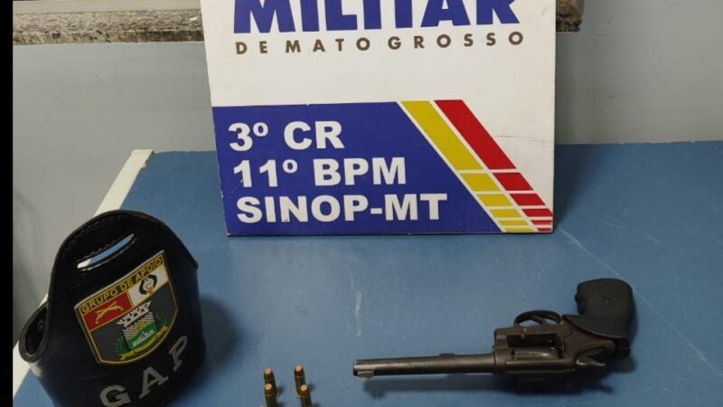 Dupla é presa por porte ilegal de arma de fogo e direção perigosa em zona rural