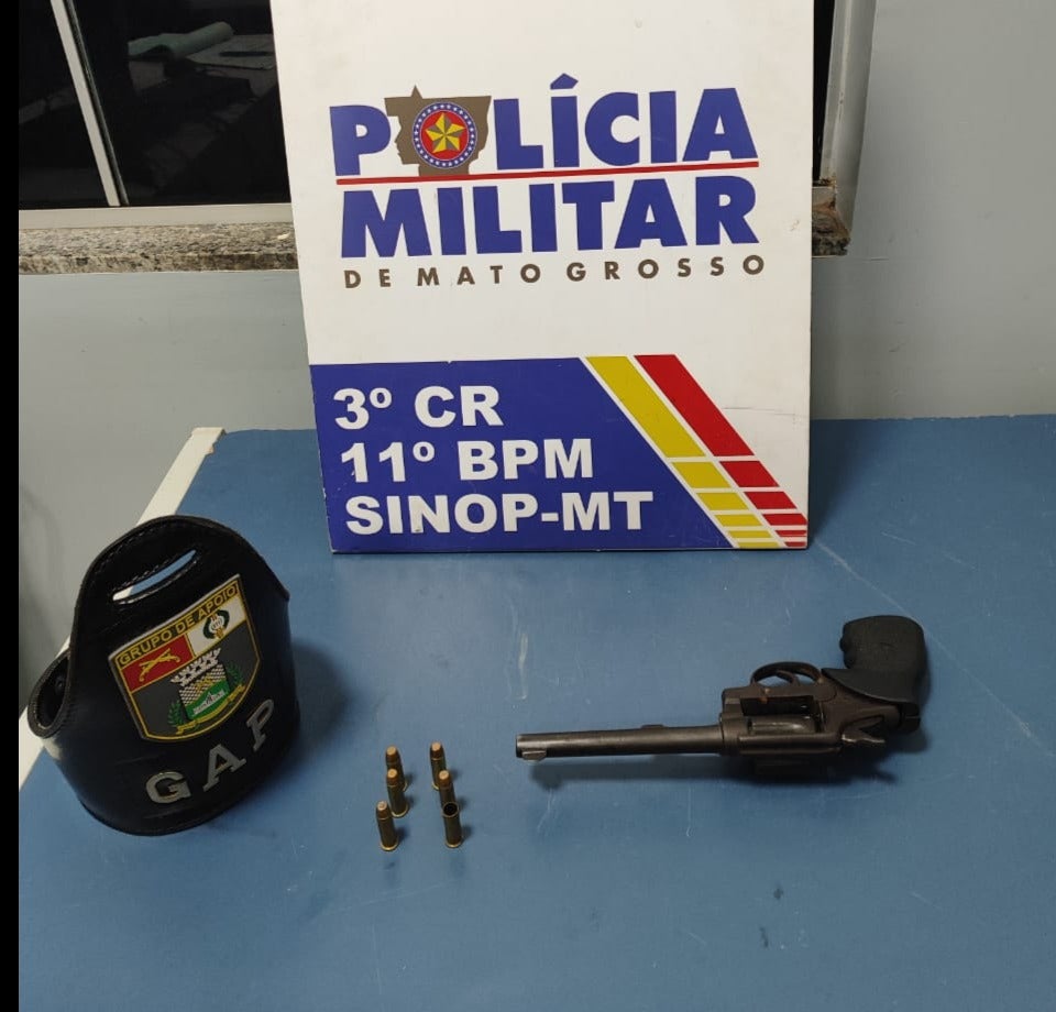 Dupla é presa por porte ilegal de arma de fogo e direção perigosa em zona rural