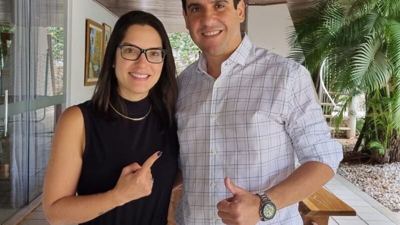Janaina Riva lança médico Dr. Vicente como pré-candidato a prefeito de Cáceres