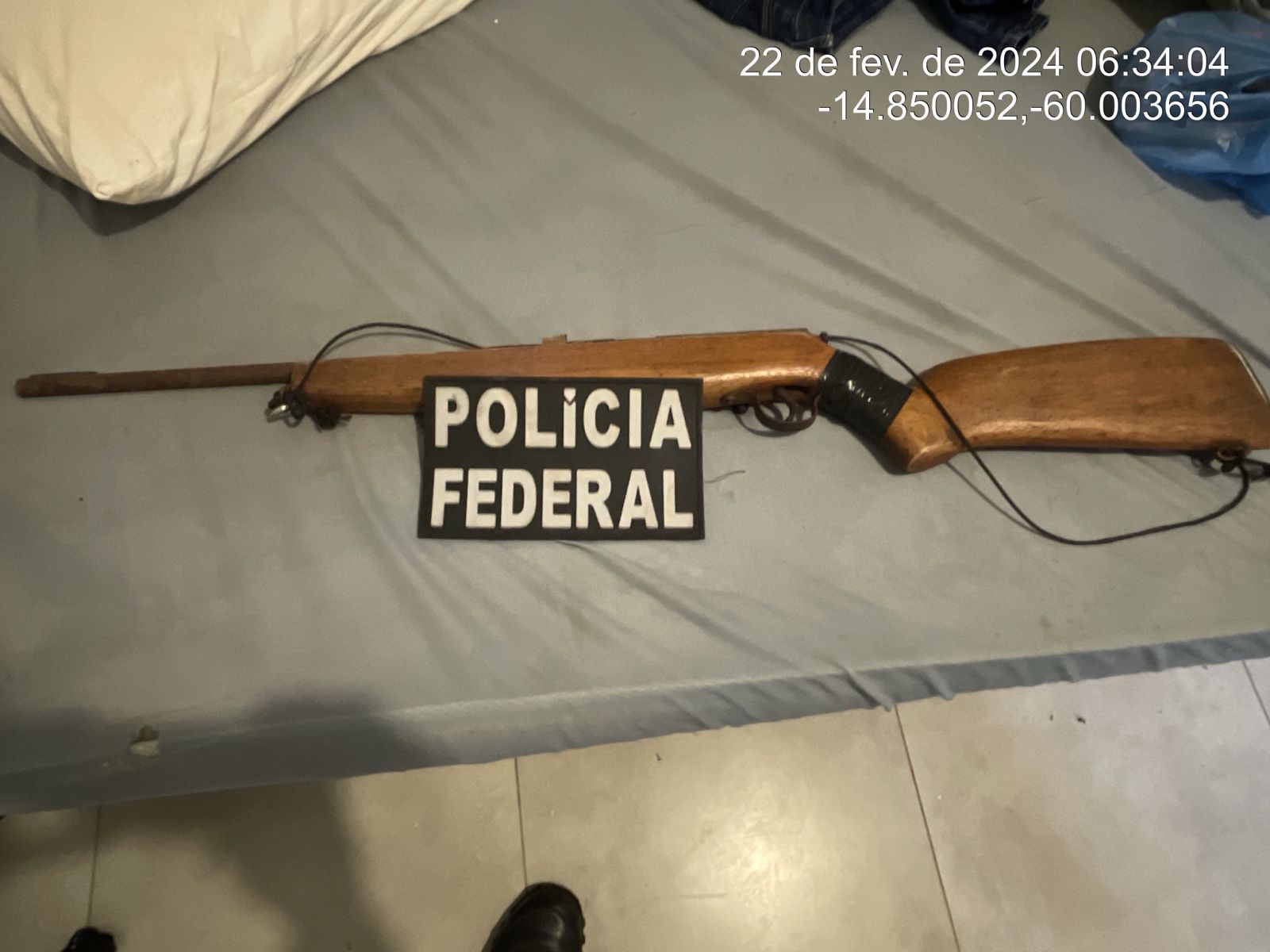 Polícia Federal deflagrou  a Operação Tiro Certo, com o objetivo de reprimir o tráfico de armas e de drogas na fronteira do Brasil com a Bolívia