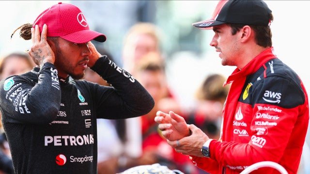 Tensão na Ferrari? Leclerc "decepcionado" com a chegada de Hamilton