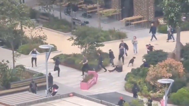 Policiais fora de serviço impedem ataque com faca em Londres; assista