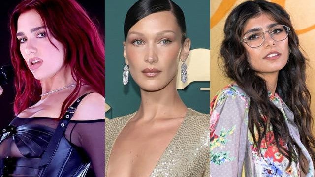 Canção israelense pede a morte de Dua Lipa, Bella Hadid e Mia Khalifa