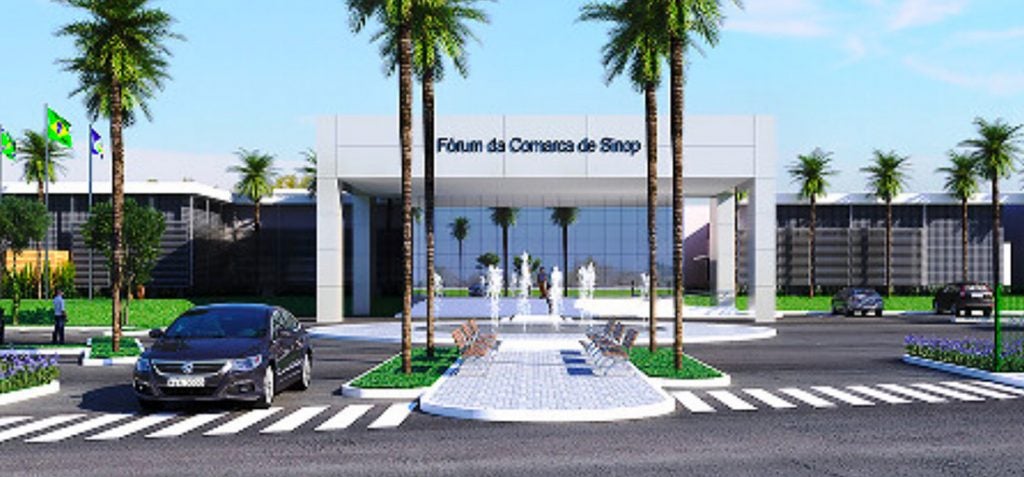 Tribunal lança licitação para construir novo Fórum de Sinop; R$ 57 milhões