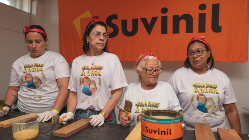 A primeira aula da 12º do Projeto Mulheres a Obra, foi um sucesso. Para o próximo sábado(9) aula de ferramentas elétricas