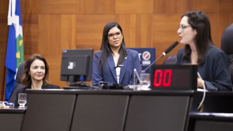 Com posse de suplente, ALMT terá duas mulheres em sua bancada durante o mês de março