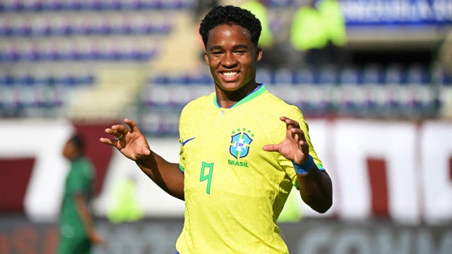 Endrick é o único brasileiro em lista com os melhores jogadores por idade